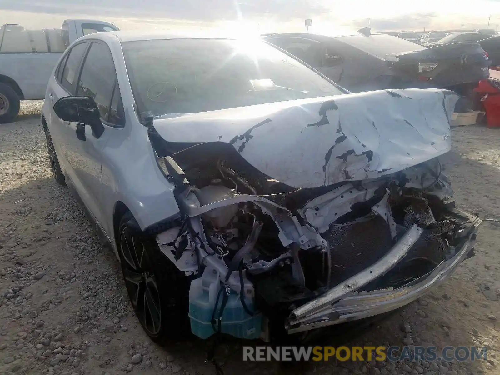 1 Photograph of a damaged car JTDS4RCE7LJ002285 TOYOTA COROLLA 2020