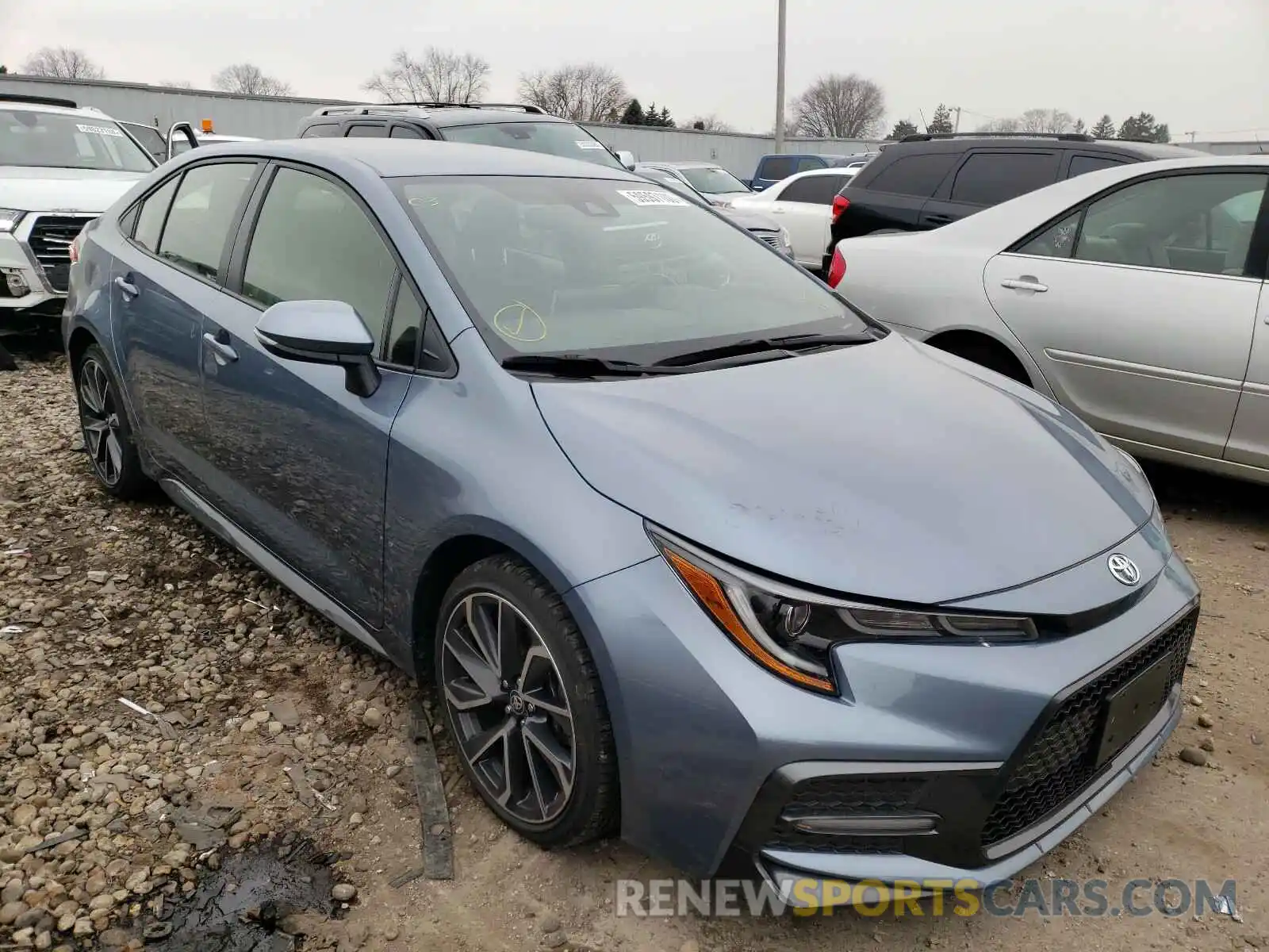 1 Photograph of a damaged car JTDS4RCE7LJ002917 TOYOTA COROLLA 2020