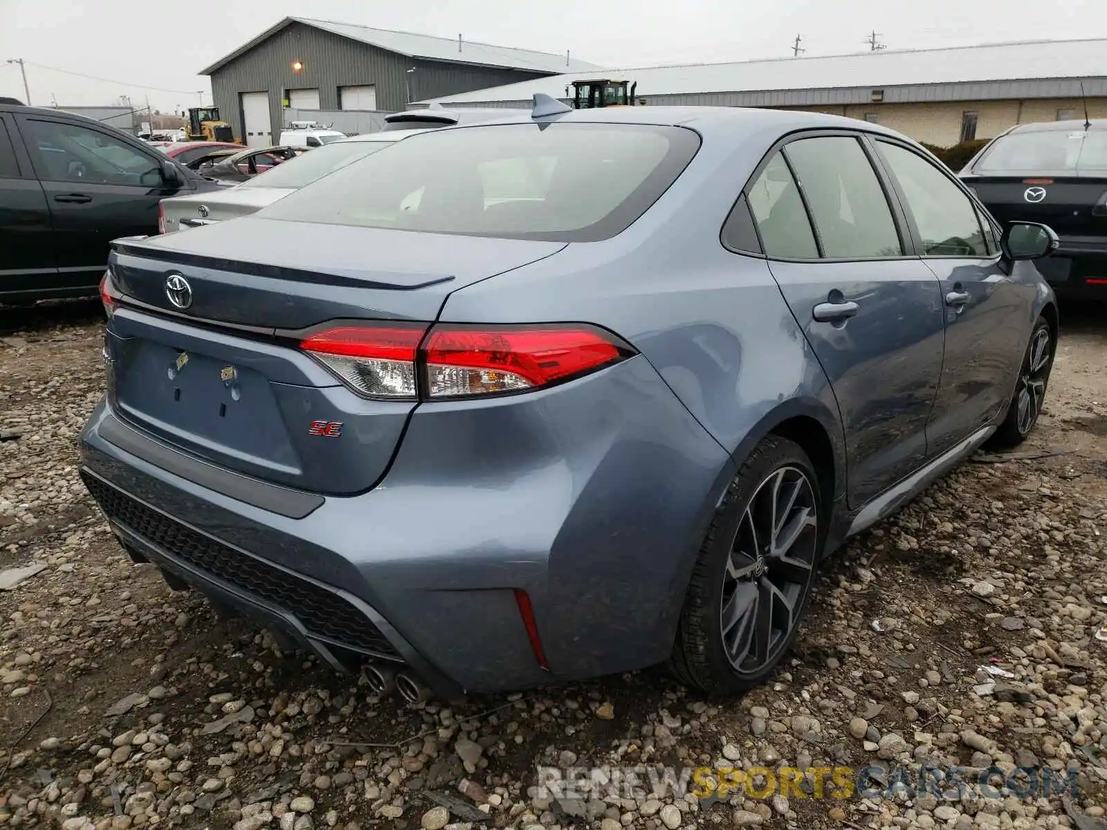 4 Photograph of a damaged car JTDS4RCE7LJ002917 TOYOTA COROLLA 2020