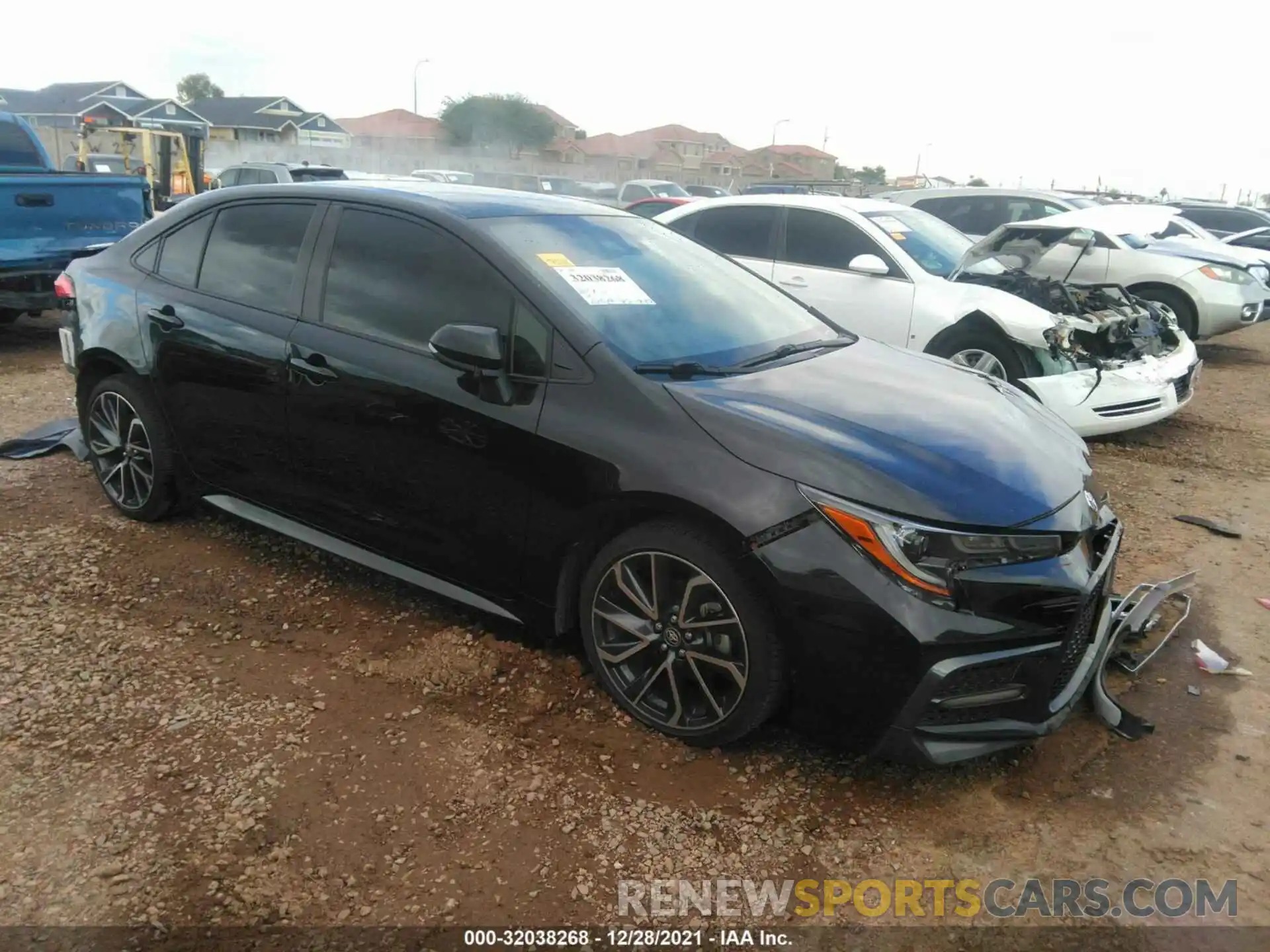 1 Photograph of a damaged car JTDS4RCE7LJ002951 TOYOTA COROLLA 2020