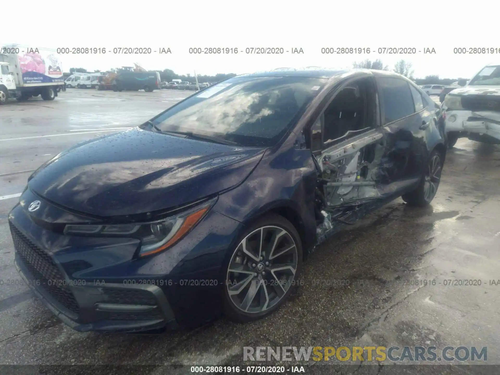 6 Photograph of a damaged car JTDS4RCE7LJ003484 TOYOTA COROLLA 2020