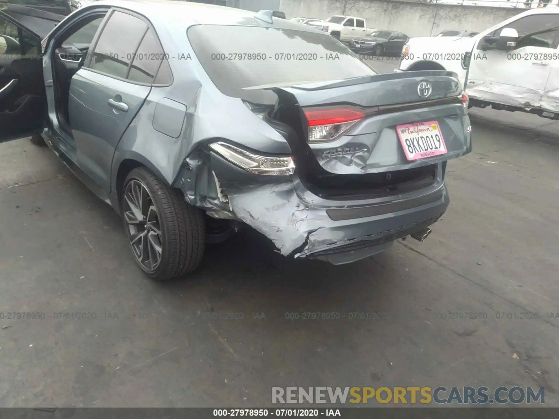 6 Photograph of a damaged car JTDS4RCE7LJ003873 TOYOTA COROLLA 2020