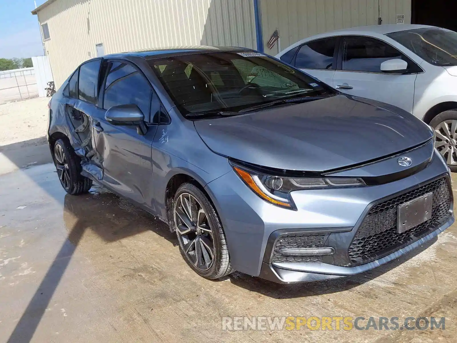 1 Photograph of a damaged car JTDS4RCE7LJ005834 TOYOTA COROLLA 2020