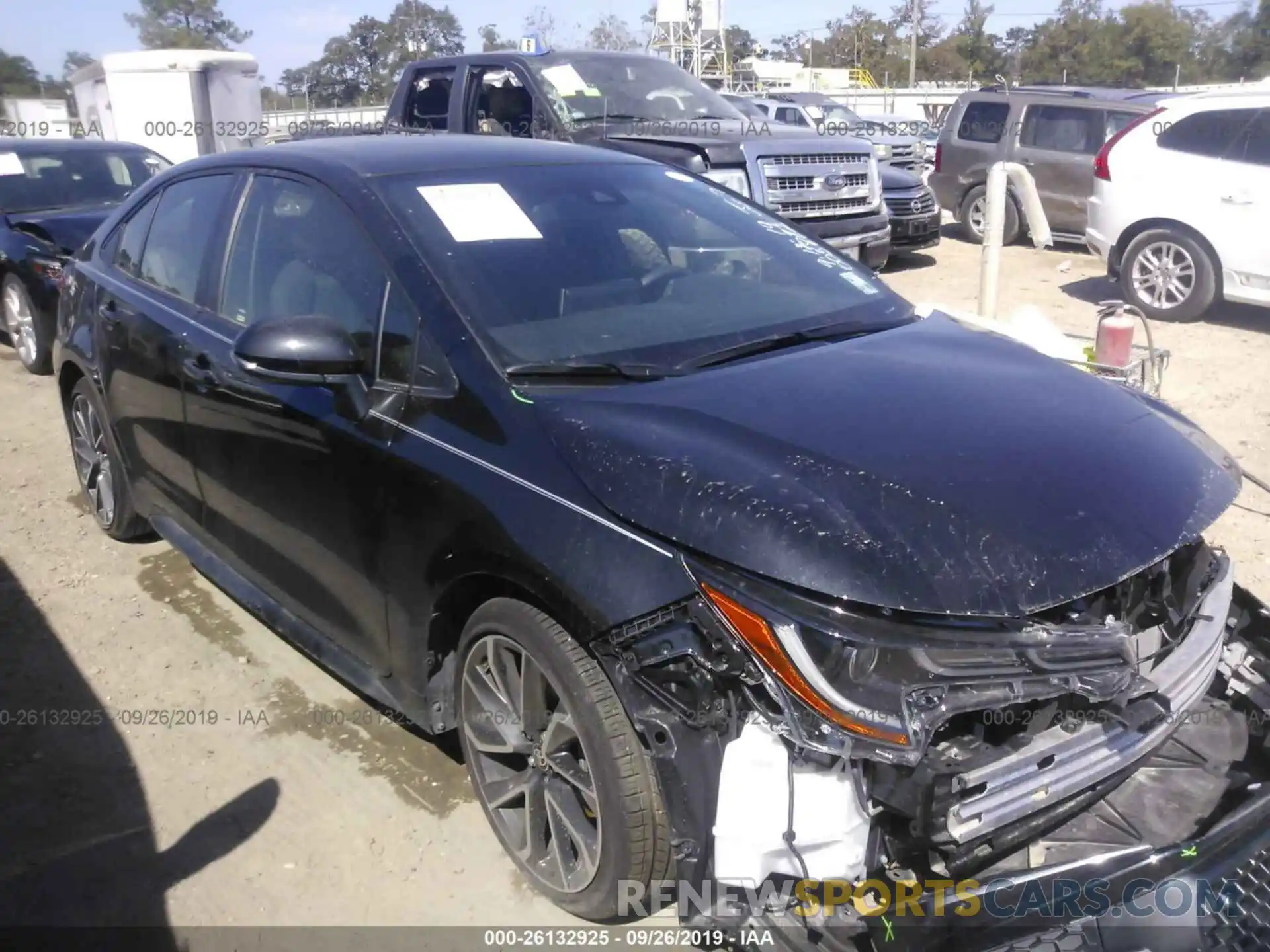 1 Photograph of a damaged car JTDS4RCE7LJ005882 TOYOTA COROLLA 2020