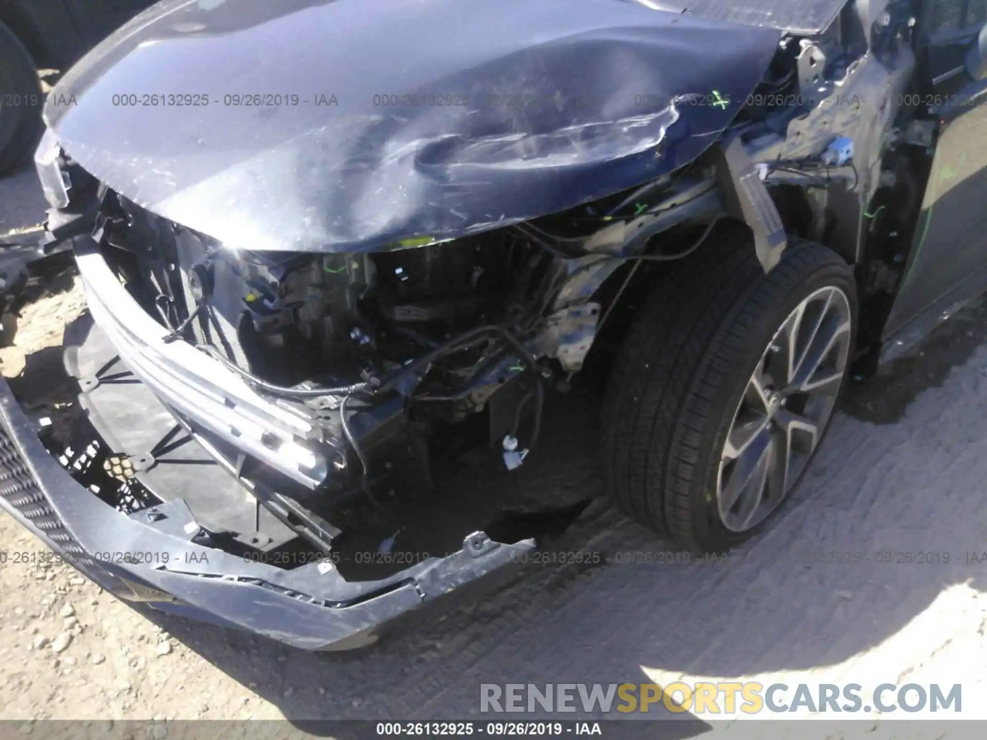 6 Photograph of a damaged car JTDS4RCE7LJ005882 TOYOTA COROLLA 2020