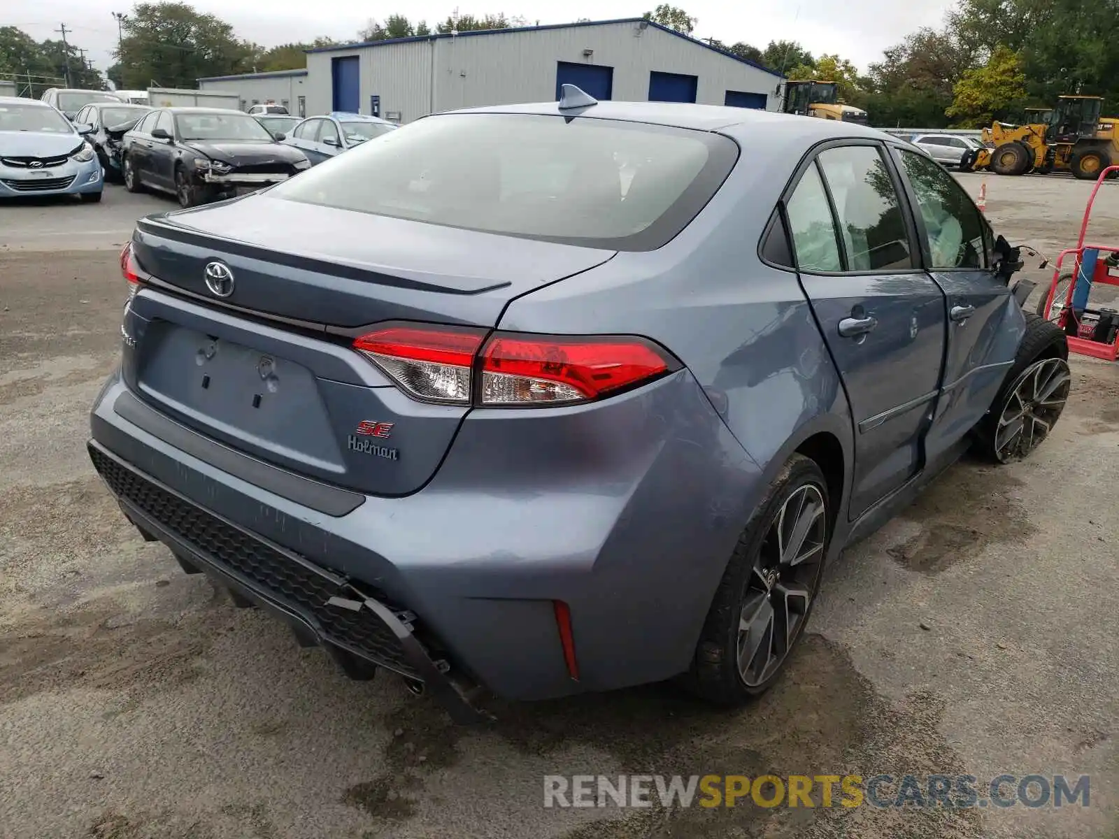 4 Photograph of a damaged car JTDS4RCE7LJ006708 TOYOTA COROLLA 2020