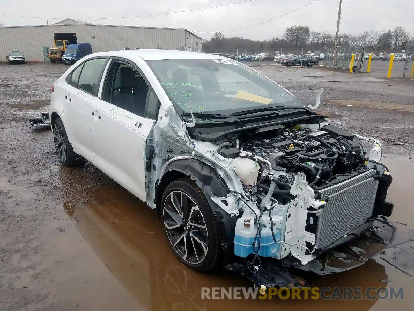 1 Photograph of a damaged car JTDS4RCE7LJ006949 TOYOTA COROLLA 2020