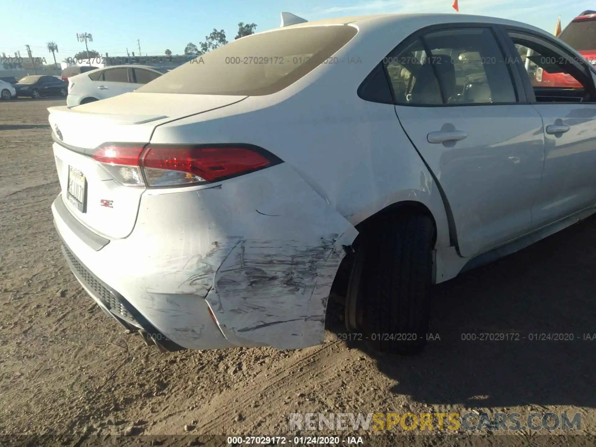 6 Photograph of a damaged car JTDS4RCE7LJ008054 TOYOTA COROLLA 2020