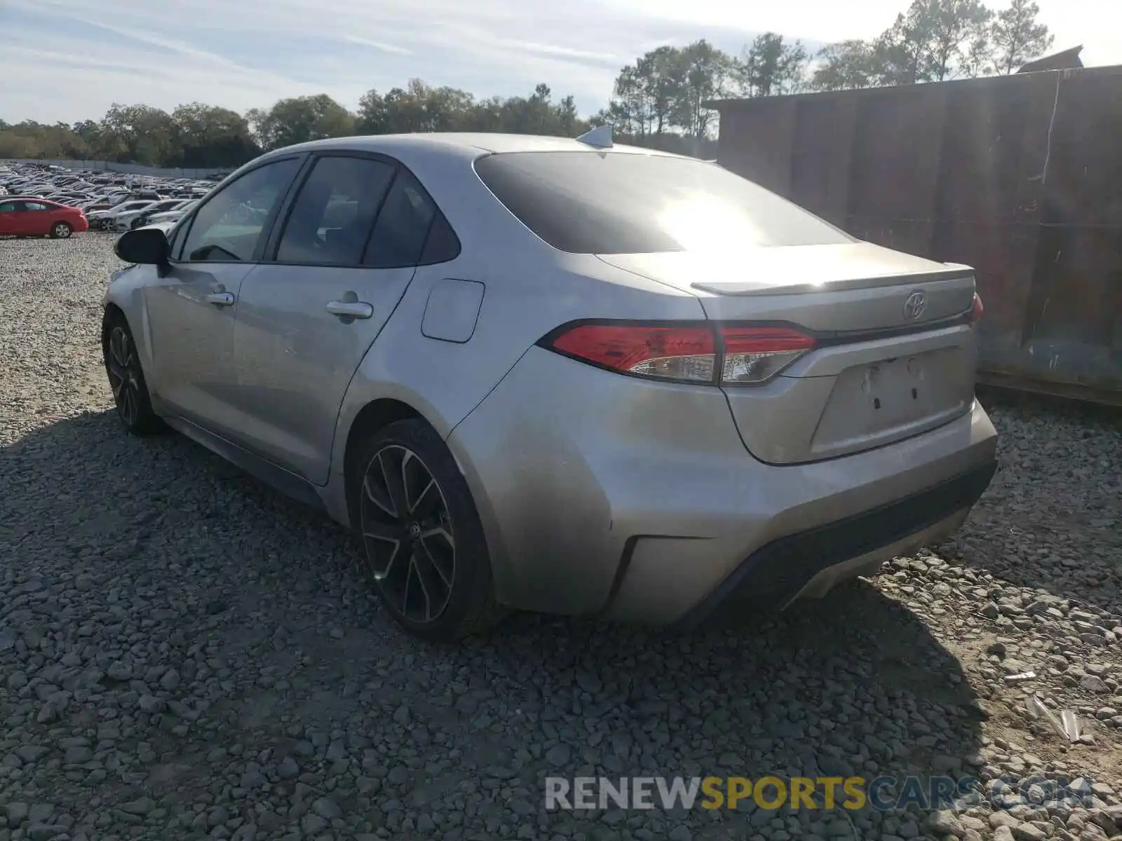 3 Photograph of a damaged car JTDS4RCE7LJ009723 TOYOTA COROLLA 2020