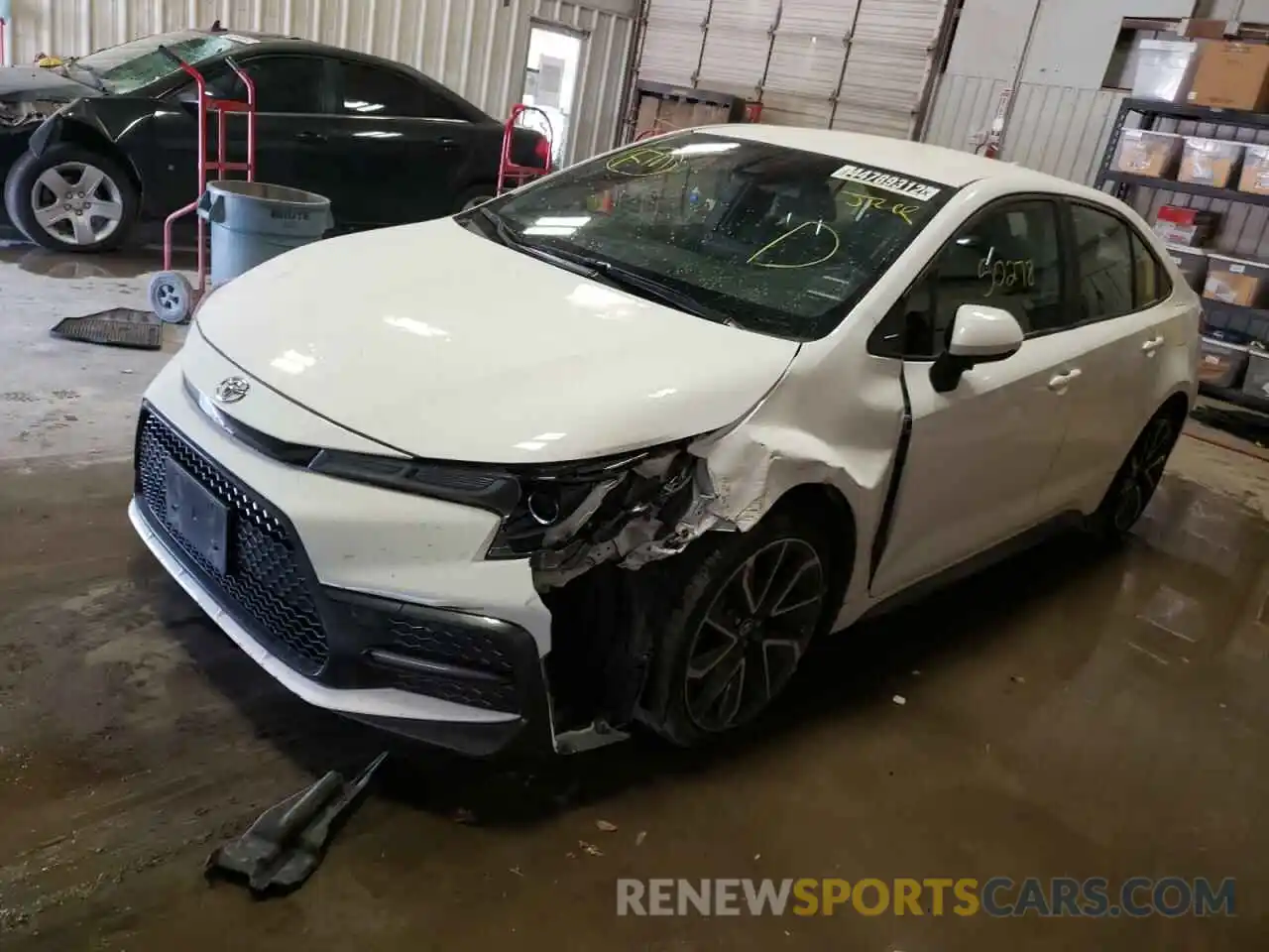 2 Photograph of a damaged car JTDS4RCE7LJ011519 TOYOTA COROLLA 2020