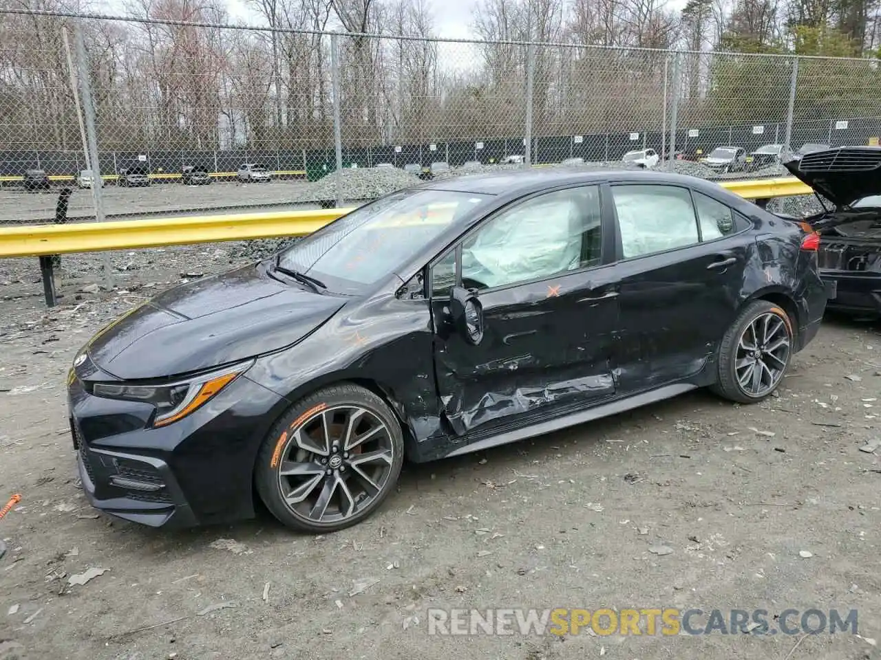 1 Photograph of a damaged car JTDS4RCE7LJ011990 TOYOTA COROLLA 2020