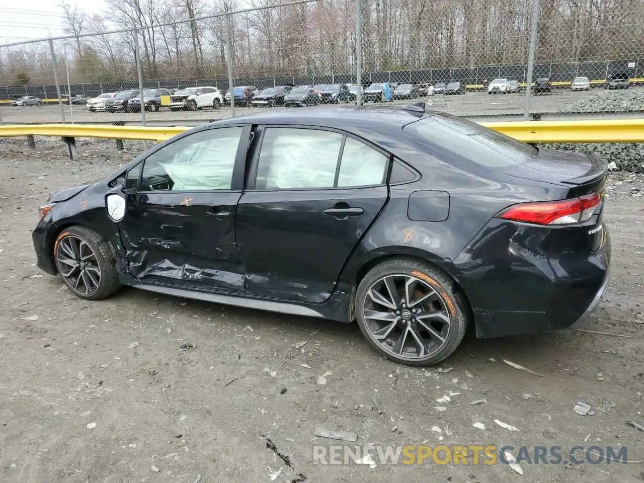 2 Photograph of a damaged car JTDS4RCE7LJ011990 TOYOTA COROLLA 2020