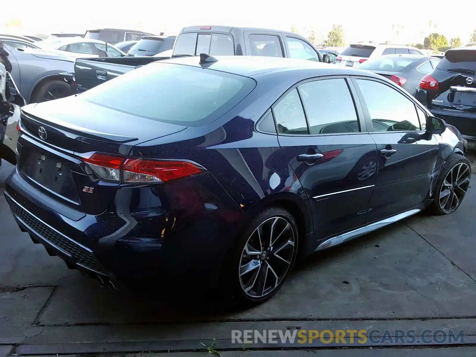 4 Photograph of a damaged car JTDS4RCE7LJ013867 TOYOTA COROLLA 2020