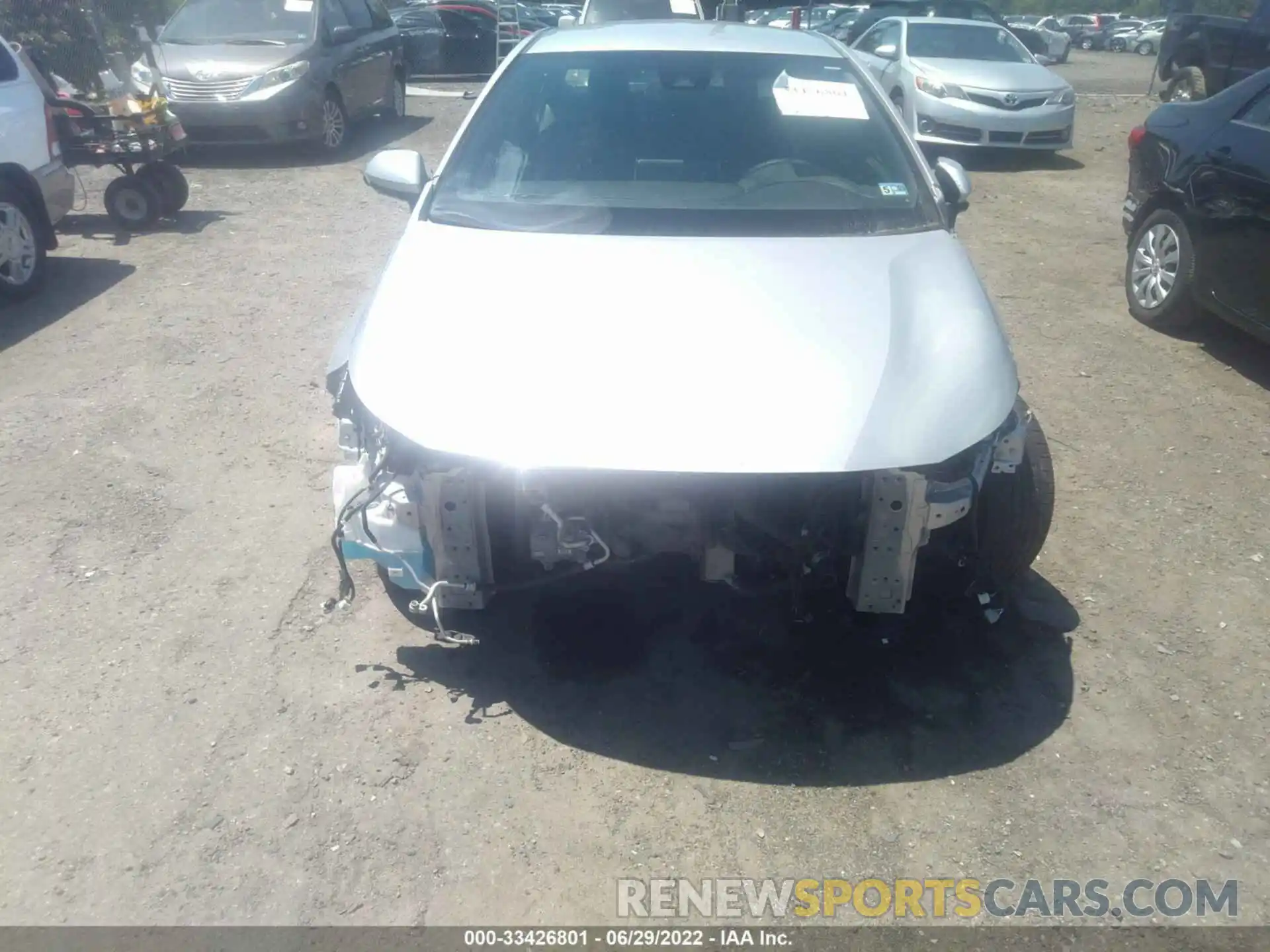 6 Photograph of a damaged car JTDS4RCE7LJ014176 TOYOTA COROLLA 2020