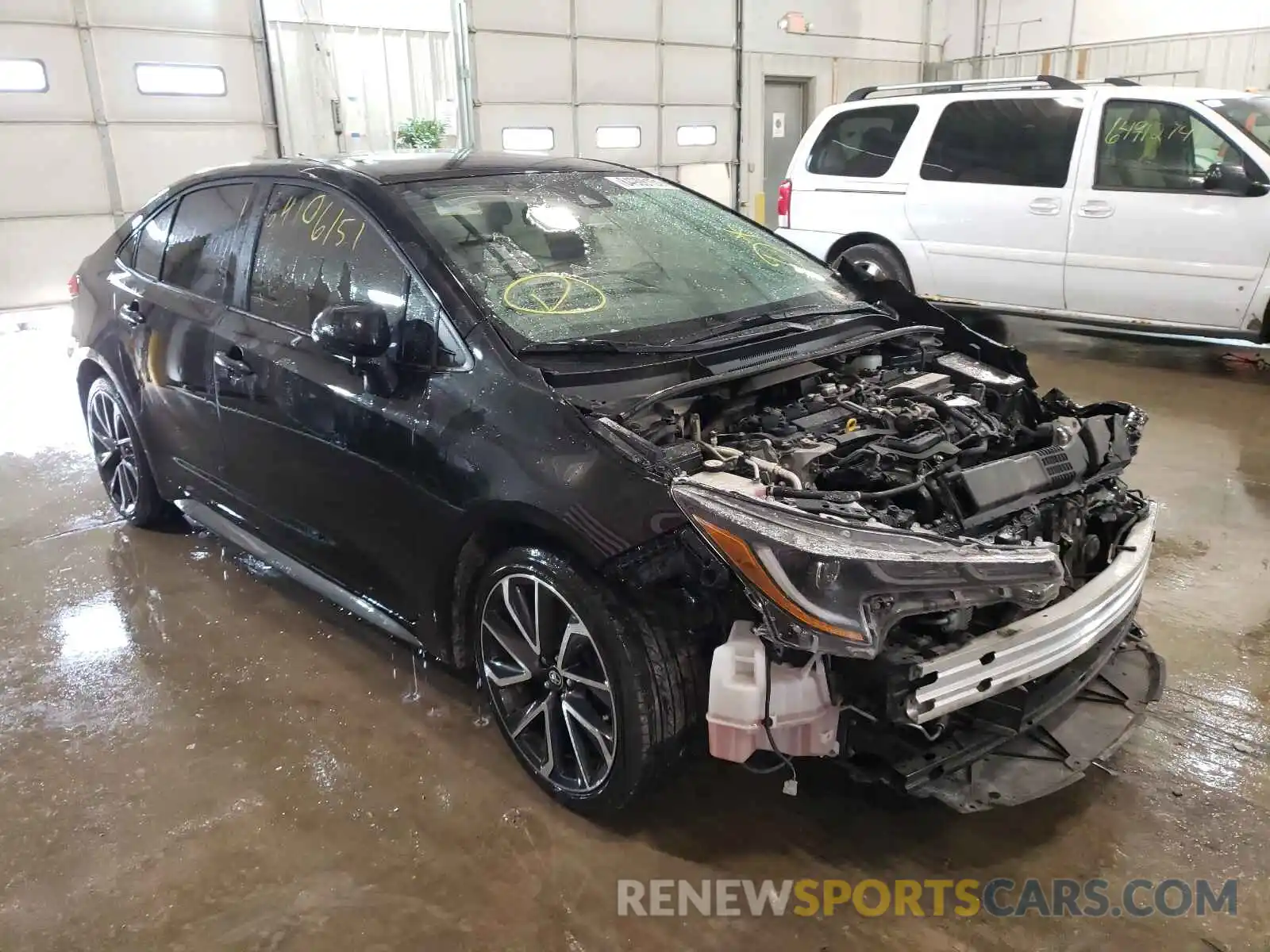 1 Photograph of a damaged car JTDS4RCE7LJ014842 TOYOTA COROLLA 2020