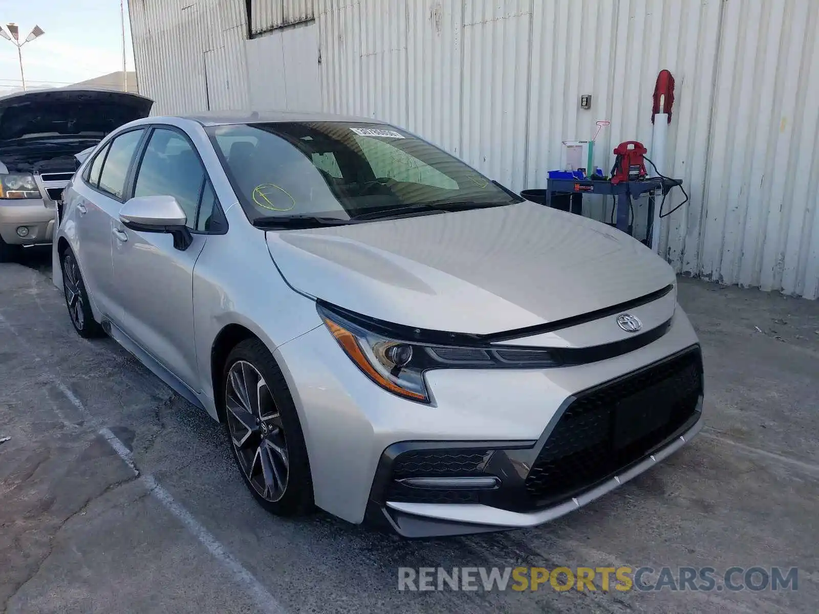 1 Photograph of a damaged car JTDS4RCE7LJ014937 TOYOTA COROLLA 2020