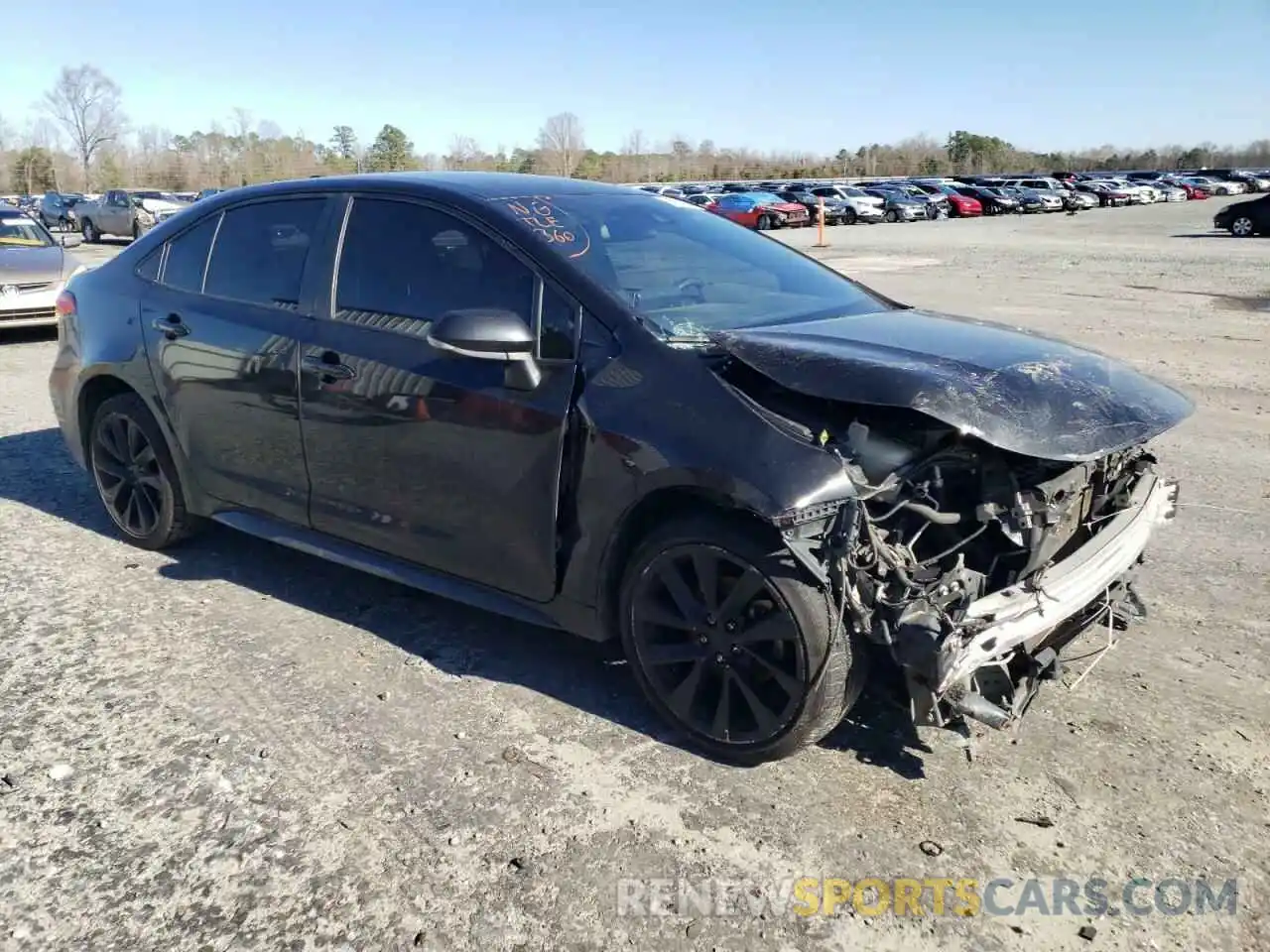 4 Photograph of a damaged car JTDS4RCE7LJ016199 TOYOTA COROLLA 2020