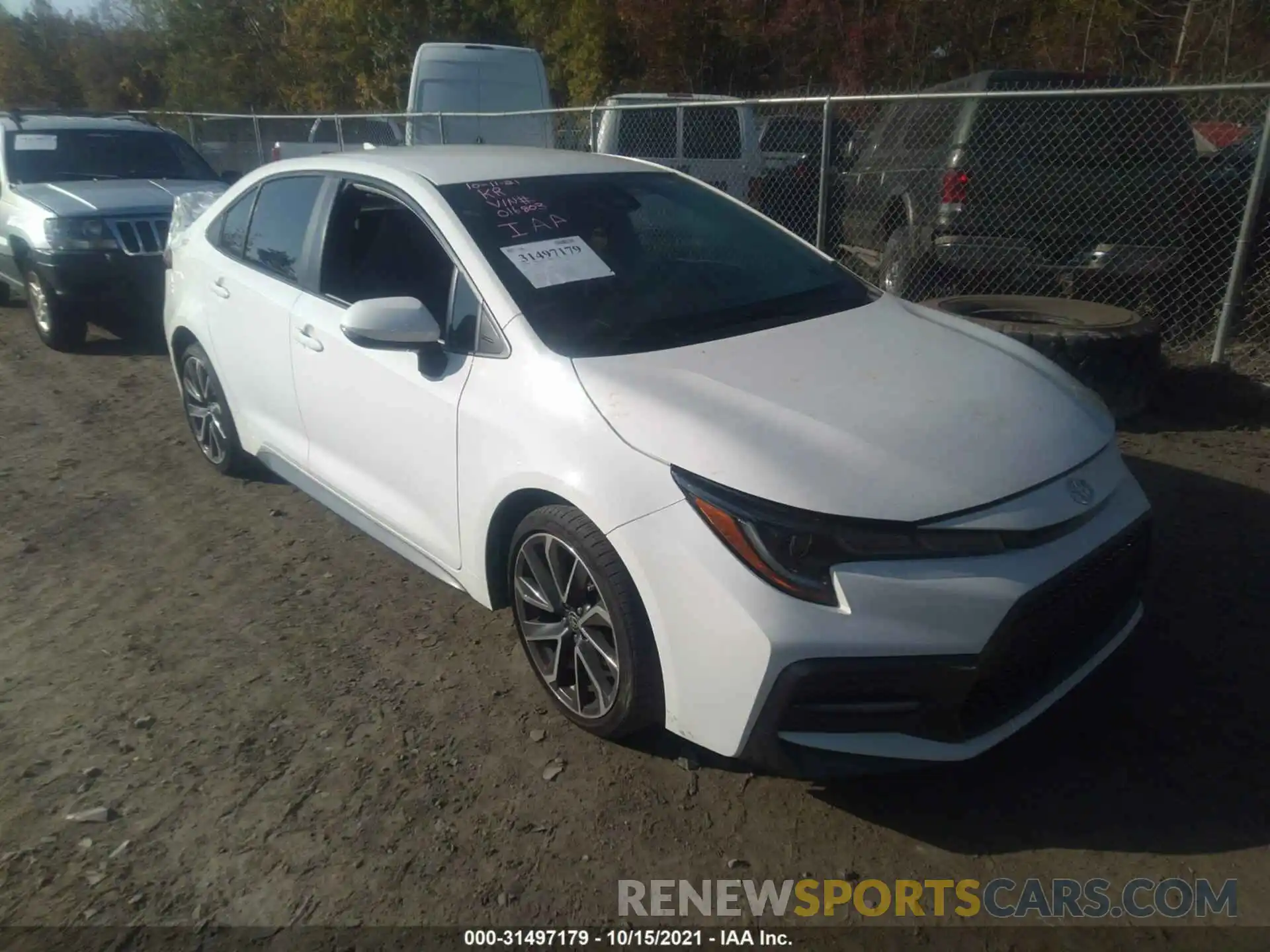 1 Photograph of a damaged car JTDS4RCE7LJ016803 TOYOTA COROLLA 2020