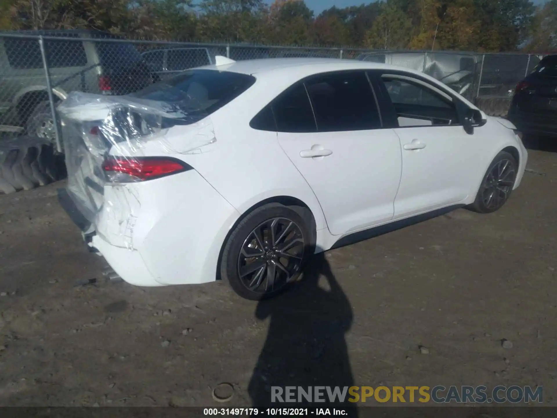 4 Photograph of a damaged car JTDS4RCE7LJ016803 TOYOTA COROLLA 2020