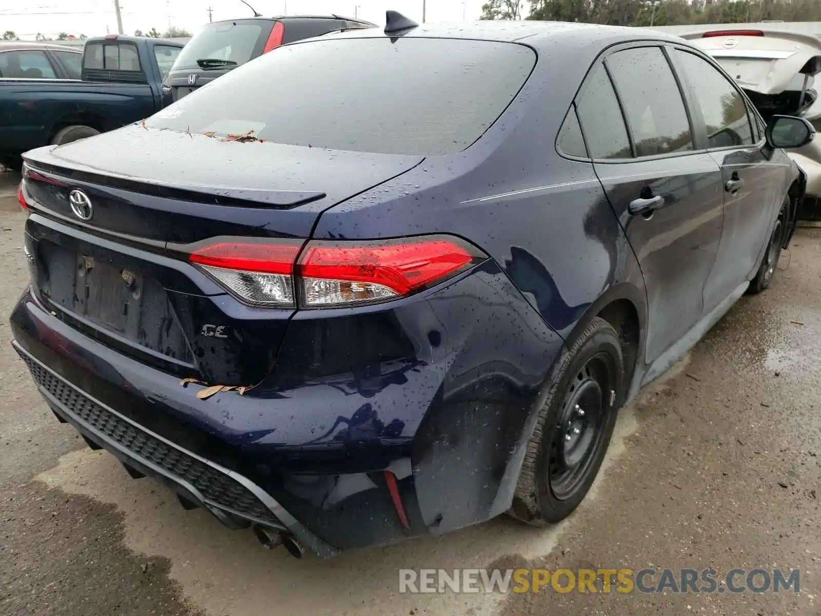 4 Photograph of a damaged car JTDS4RCE7LJ017126 TOYOTA COROLLA 2020