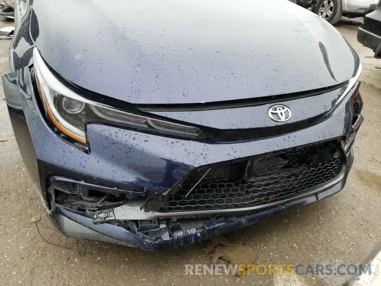 9 Photograph of a damaged car JTDS4RCE7LJ017126 TOYOTA COROLLA 2020