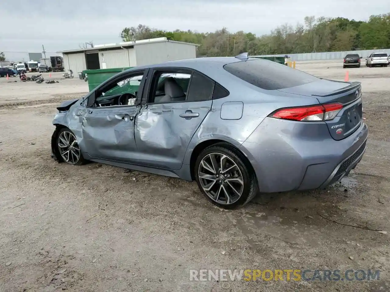 2 Photograph of a damaged car JTDS4RCE7LJ017207 TOYOTA COROLLA 2020