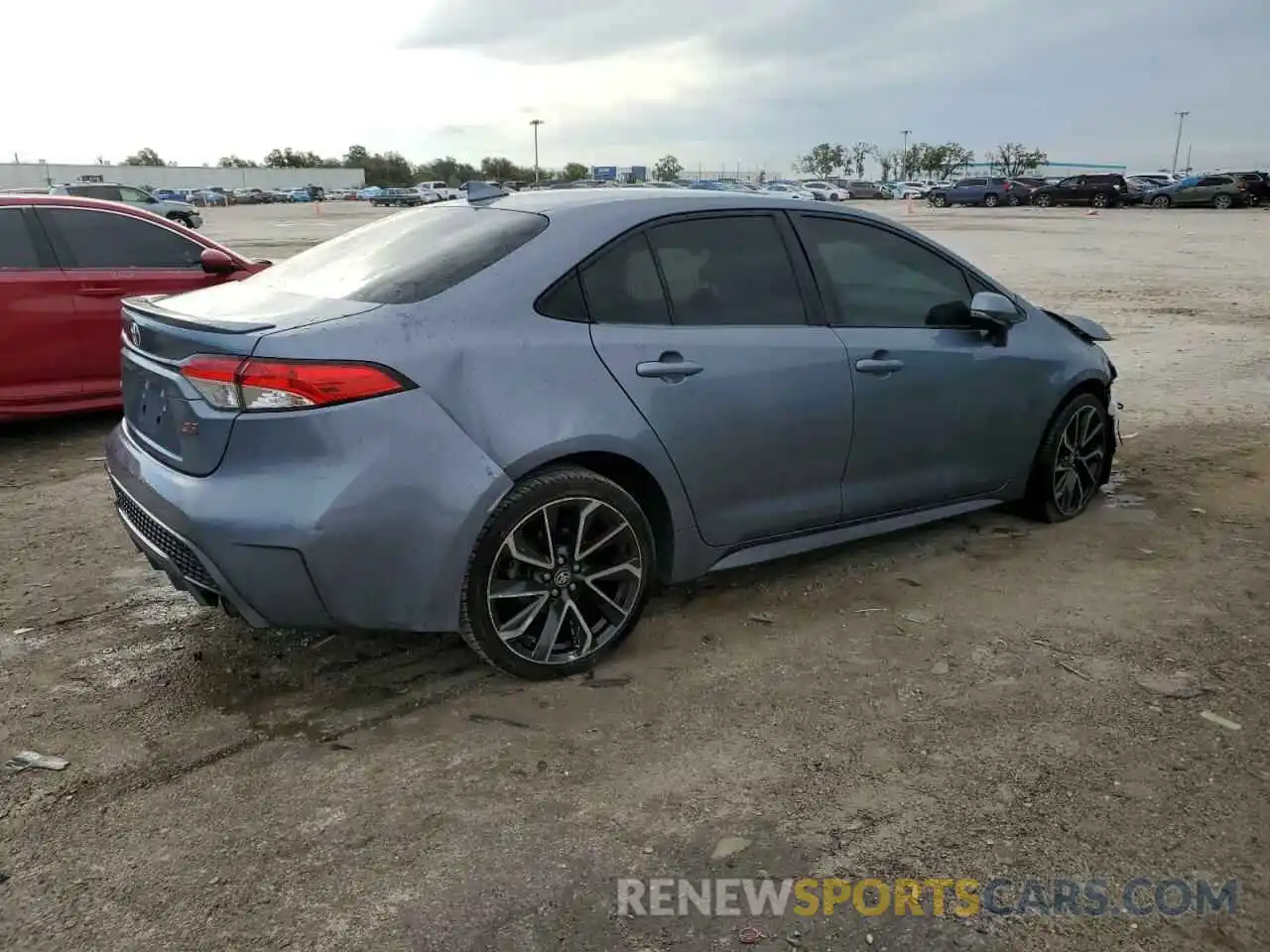 3 Photograph of a damaged car JTDS4RCE7LJ017207 TOYOTA COROLLA 2020