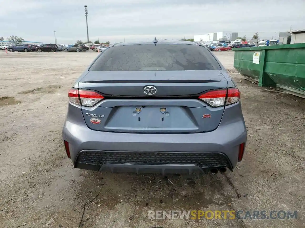 6 Photograph of a damaged car JTDS4RCE7LJ017207 TOYOTA COROLLA 2020