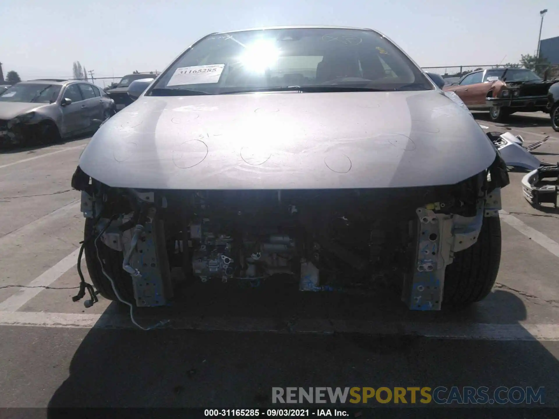 6 Photograph of a damaged car JTDS4RCE7LJ017370 TOYOTA COROLLA 2020