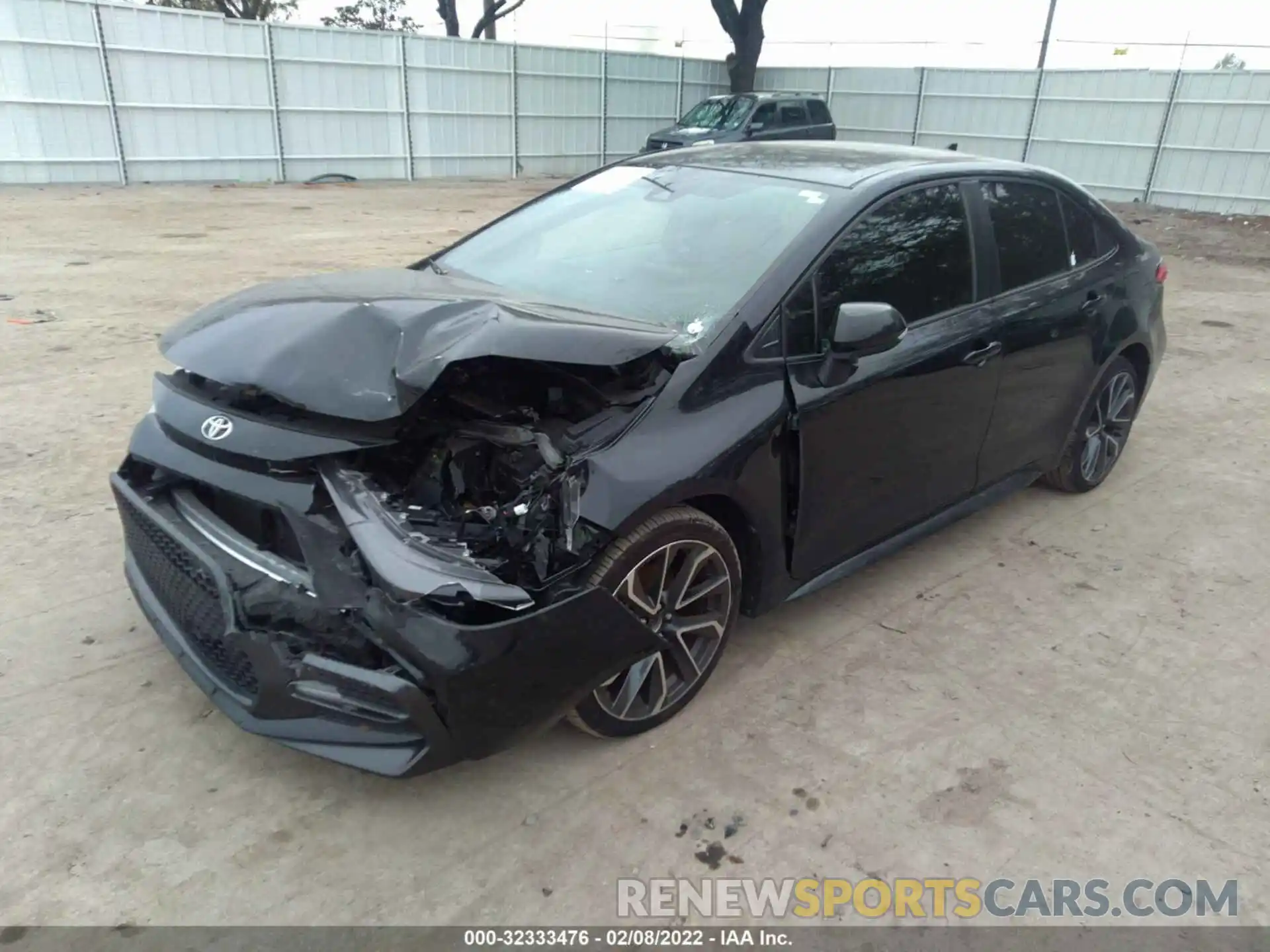 2 Photograph of a damaged car JTDS4RCE7LJ017529 TOYOTA COROLLA 2020