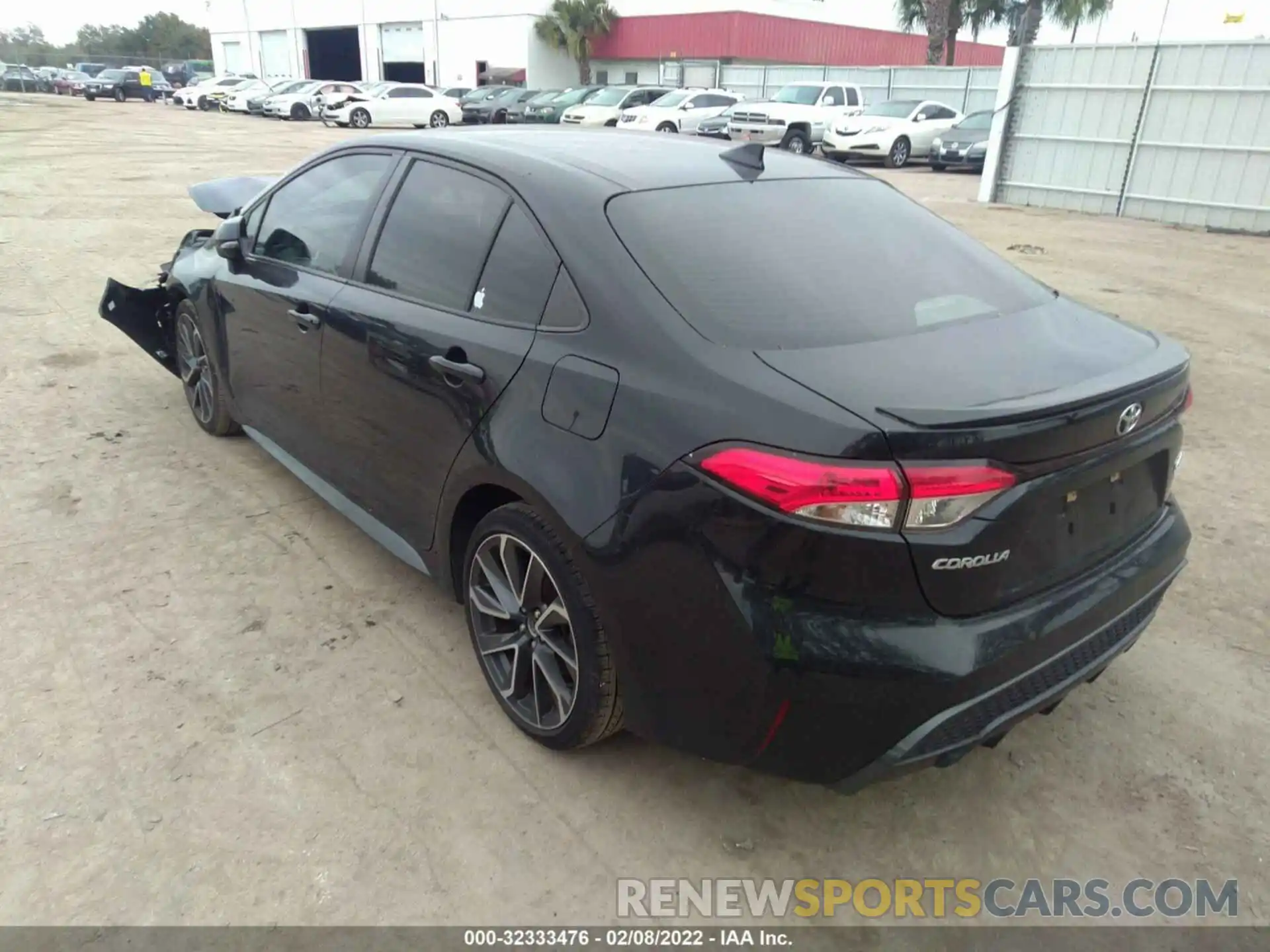 3 Photograph of a damaged car JTDS4RCE7LJ017529 TOYOTA COROLLA 2020