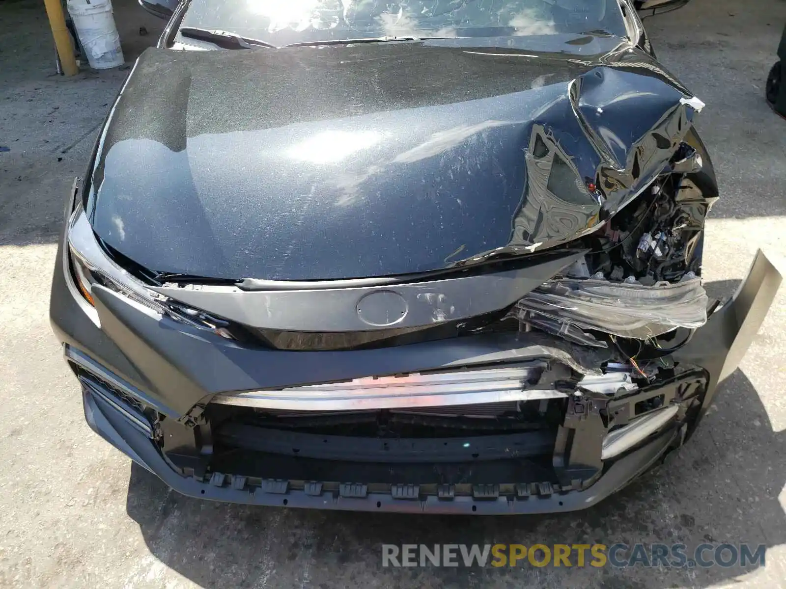 7 Photograph of a damaged car JTDS4RCE7LJ018549 TOYOTA COROLLA 2020