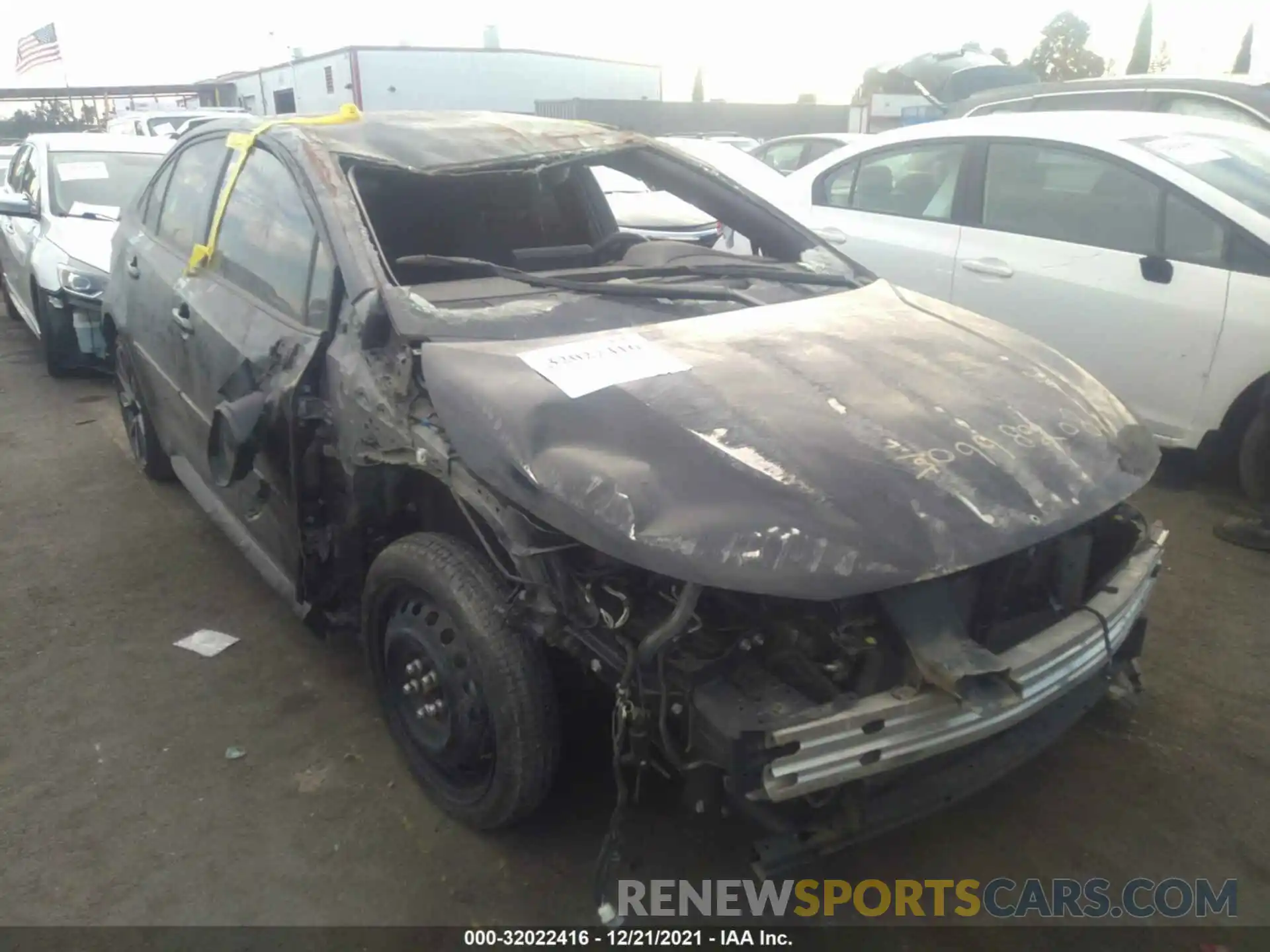 1 Photograph of a damaged car JTDS4RCE7LJ019202 TOYOTA COROLLA 2020