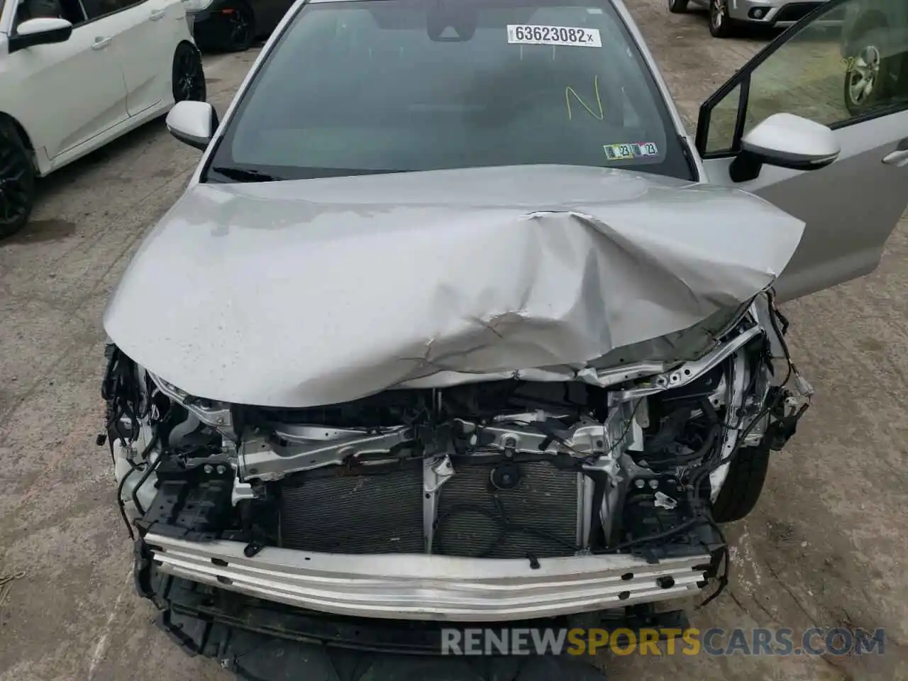 7 Photograph of a damaged car JTDS4RCE7LJ019300 TOYOTA COROLLA 2020