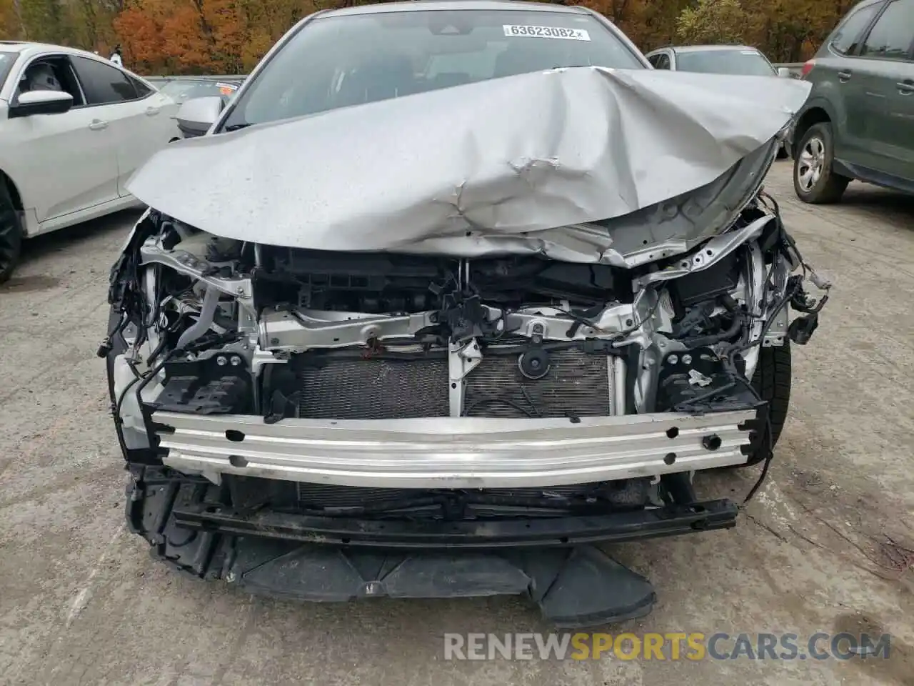 9 Photograph of a damaged car JTDS4RCE7LJ019300 TOYOTA COROLLA 2020