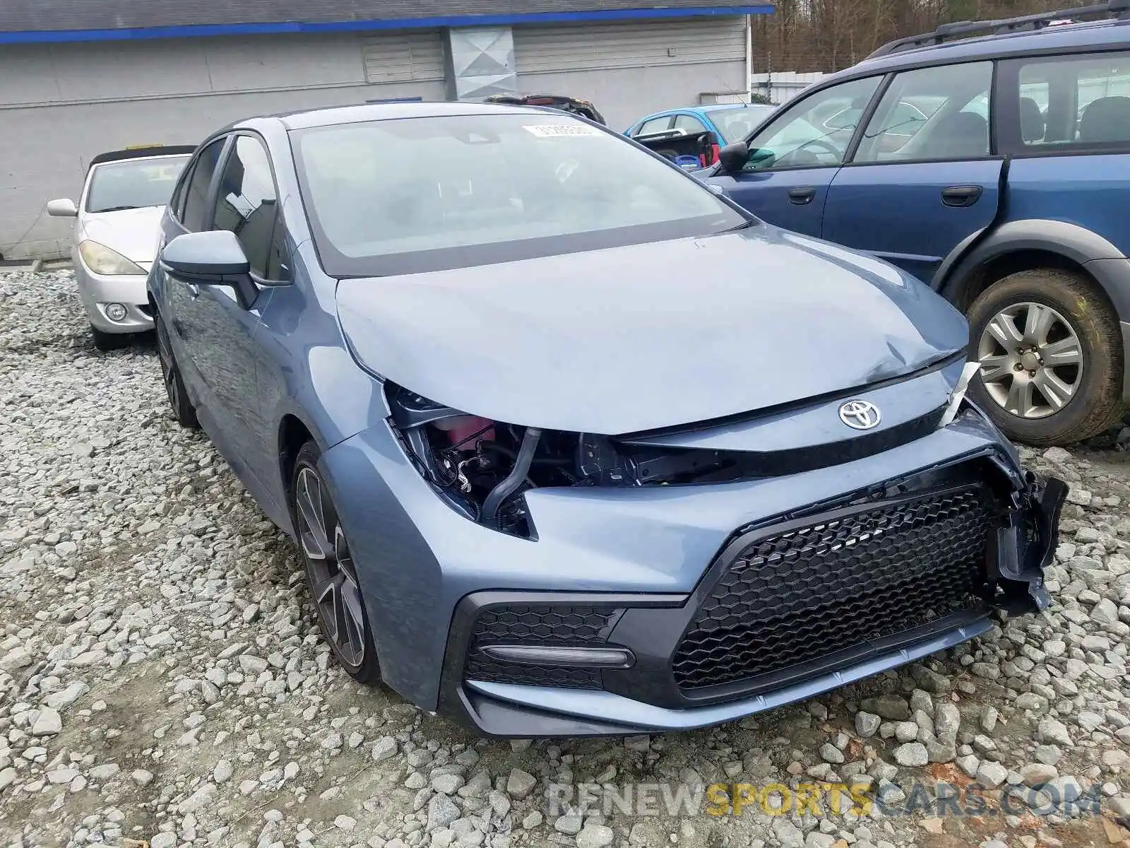 1 Photograph of a damaged car JTDS4RCE7LJ019619 TOYOTA COROLLA 2020