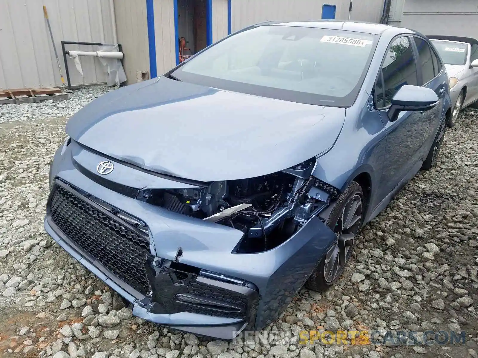 2 Photograph of a damaged car JTDS4RCE7LJ019619 TOYOTA COROLLA 2020