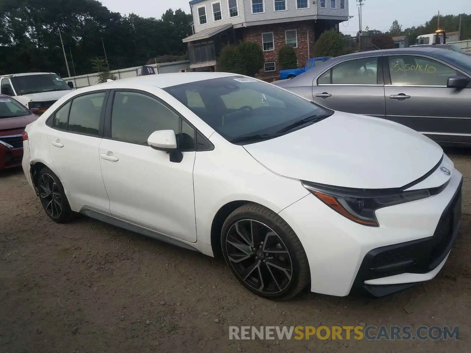 1 Photograph of a damaged car JTDS4RCE7LJ021564 TOYOTA COROLLA 2020