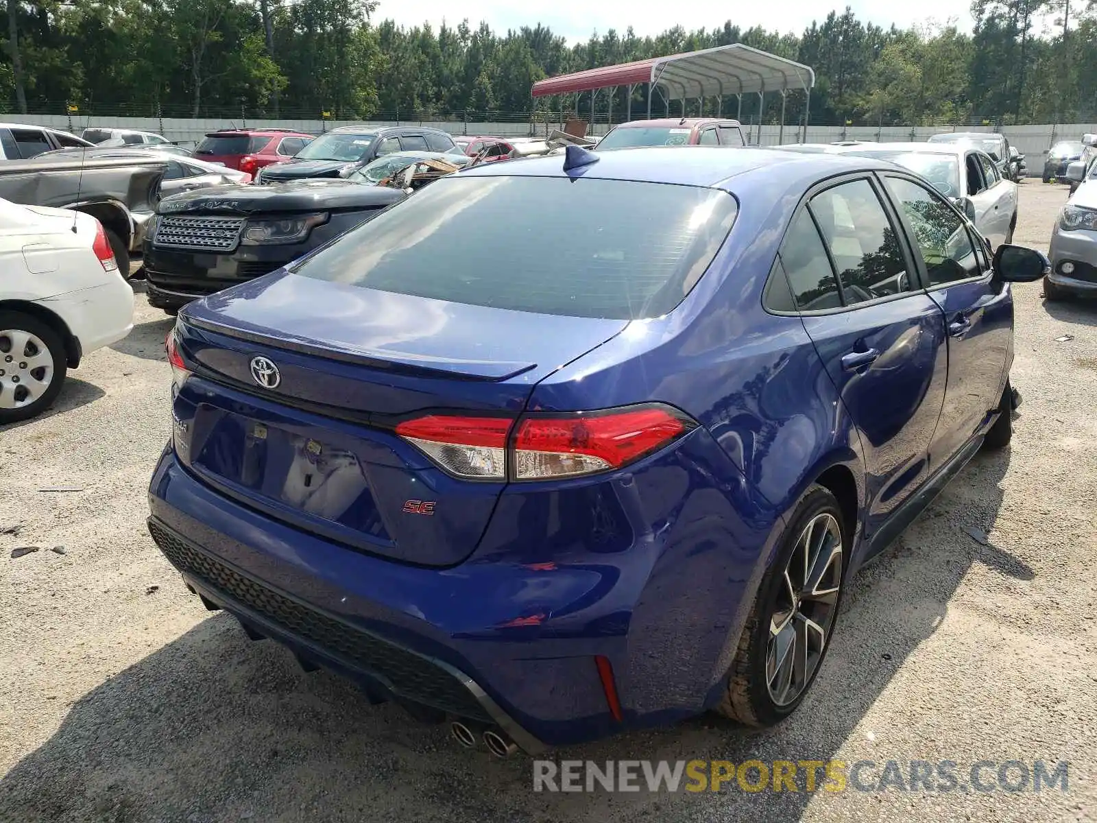 4 Photograph of a damaged car JTDS4RCE7LJ022150 TOYOTA COROLLA 2020