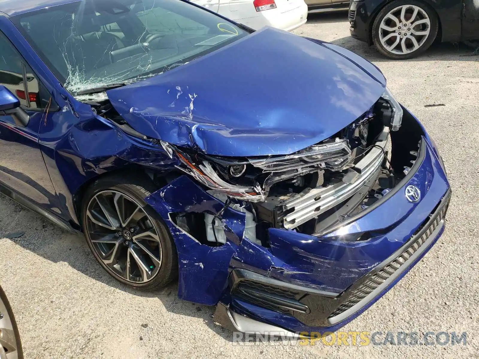 9 Photograph of a damaged car JTDS4RCE7LJ022150 TOYOTA COROLLA 2020