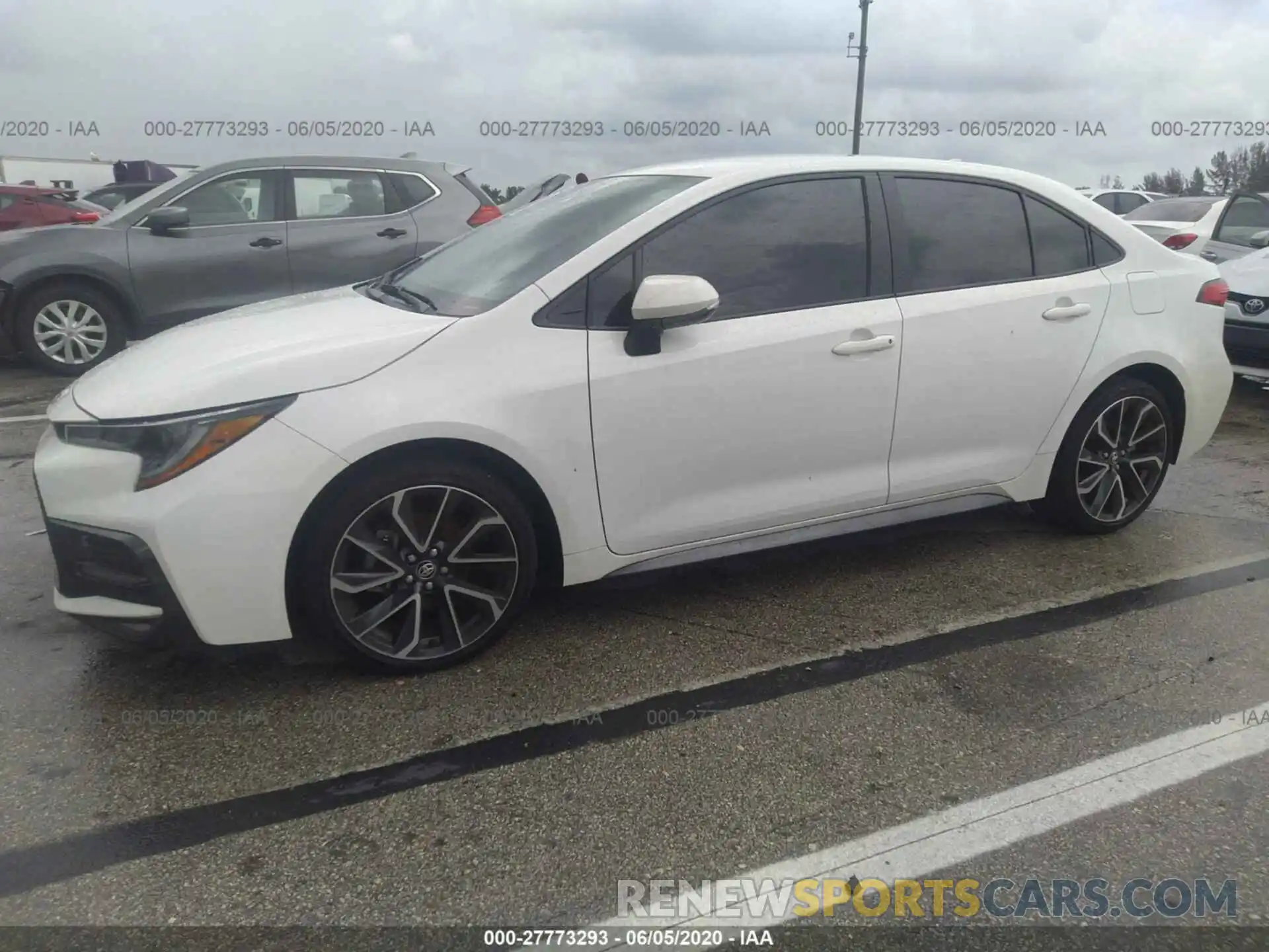 2 Photograph of a damaged car JTDS4RCE7LJ022648 TOYOTA COROLLA 2020