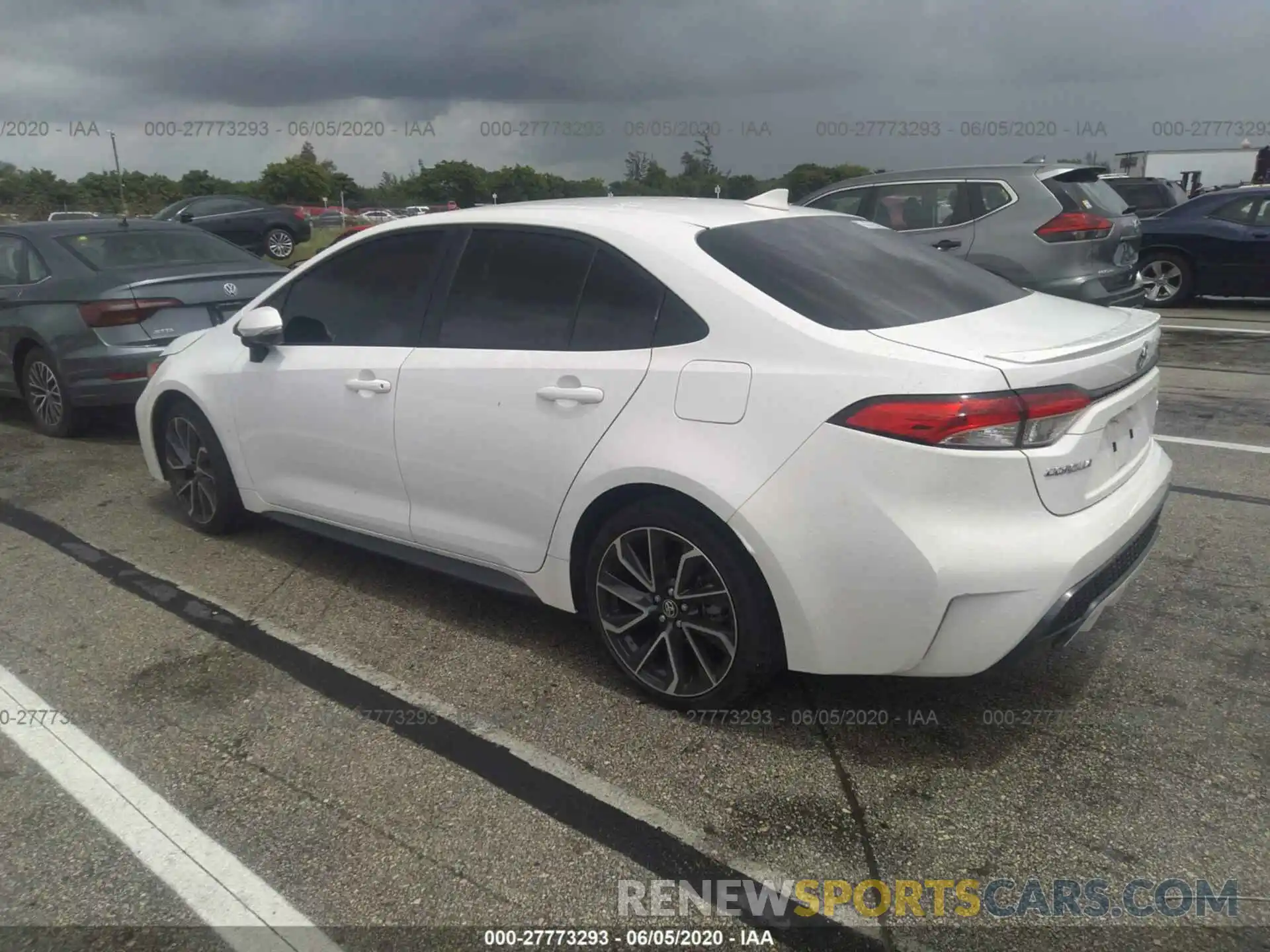 3 Photograph of a damaged car JTDS4RCE7LJ022648 TOYOTA COROLLA 2020