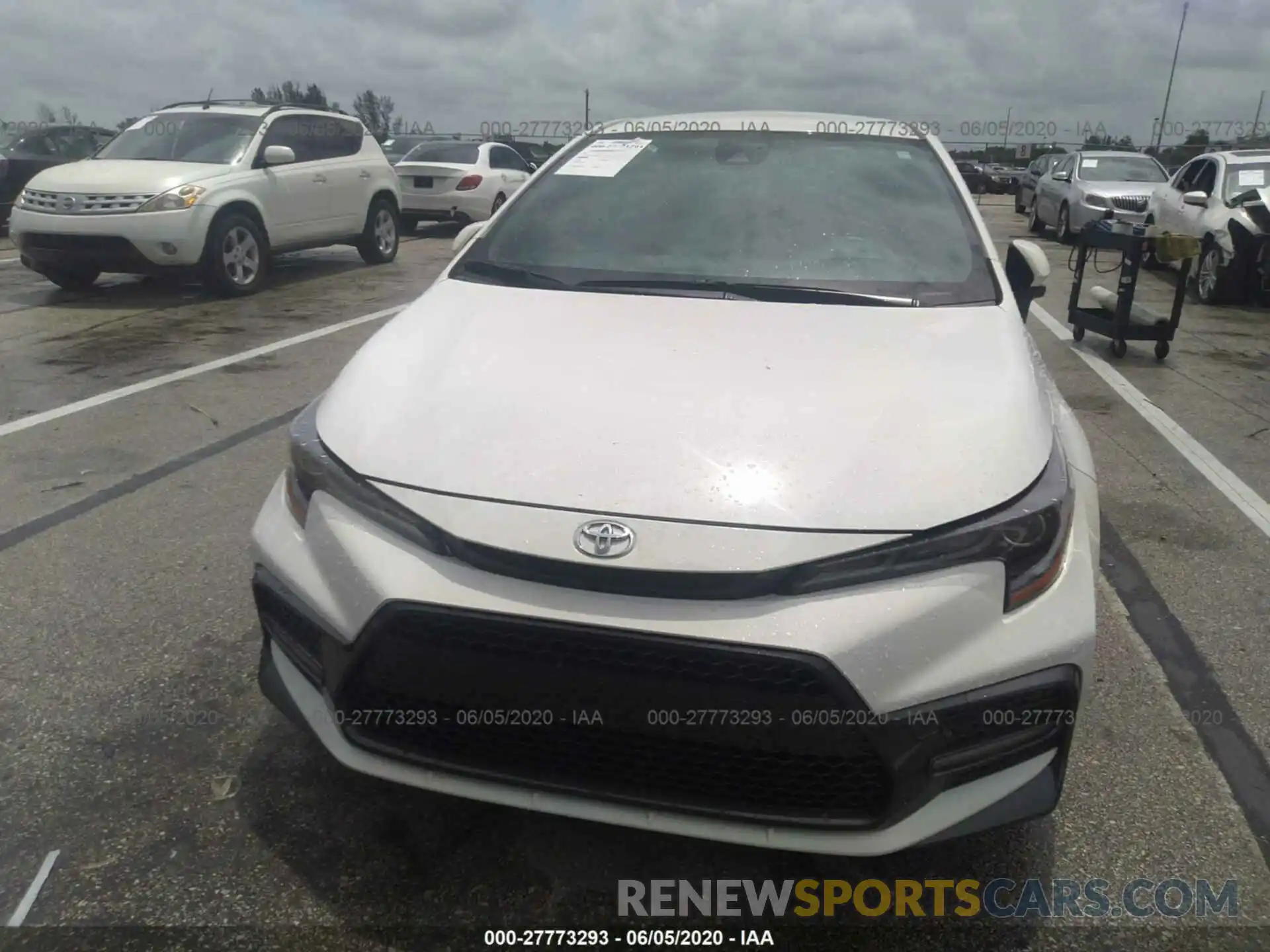 6 Photograph of a damaged car JTDS4RCE7LJ022648 TOYOTA COROLLA 2020