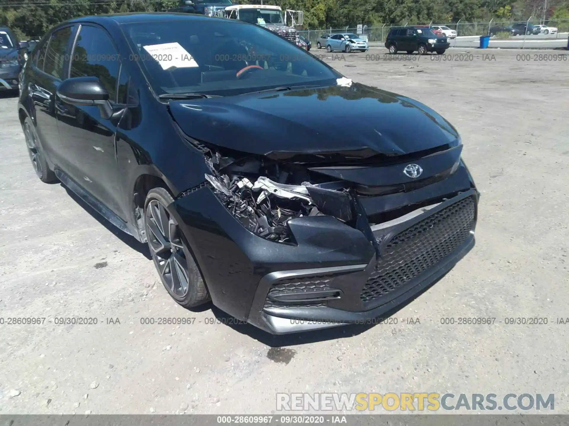 6 Photograph of a damaged car JTDS4RCE7LJ022682 TOYOTA COROLLA 2020