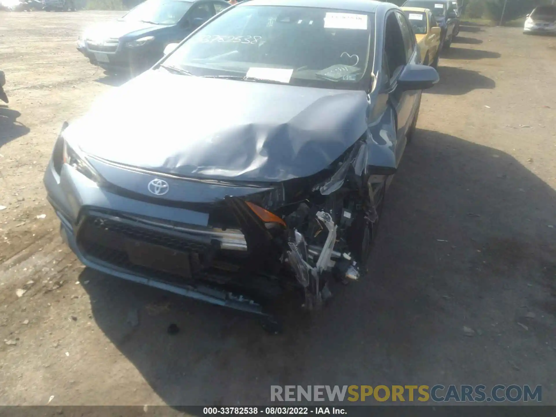 6 Photograph of a damaged car JTDS4RCE7LJ022729 TOYOTA COROLLA 2020