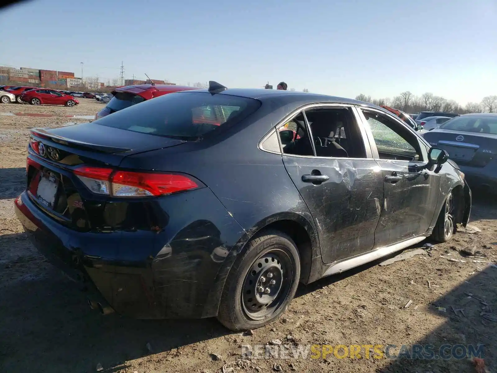 4 Photograph of a damaged car JTDS4RCE7LJ023492 TOYOTA COROLLA 2020