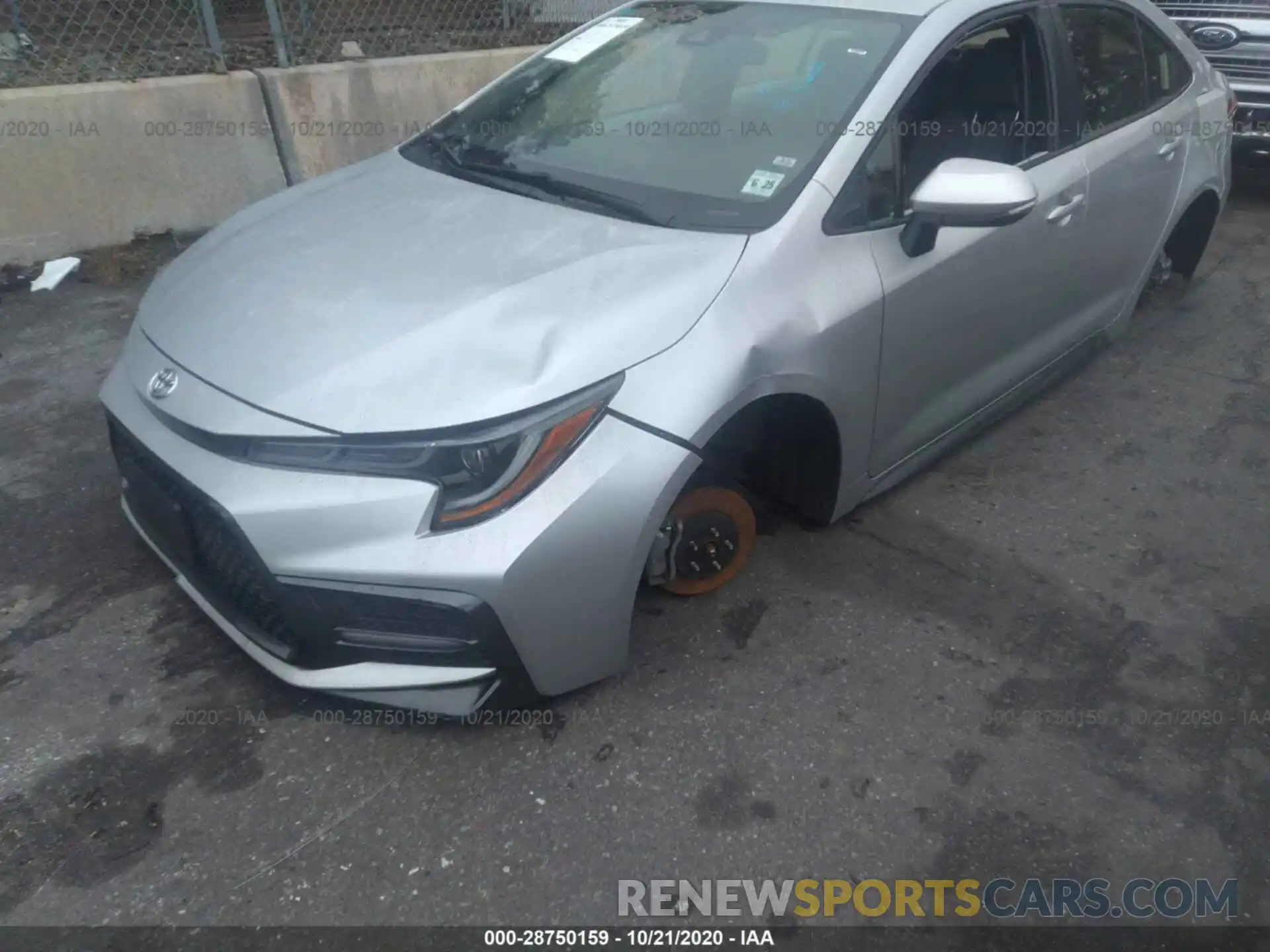 6 Photograph of a damaged car JTDS4RCE7LJ023539 TOYOTA COROLLA 2020