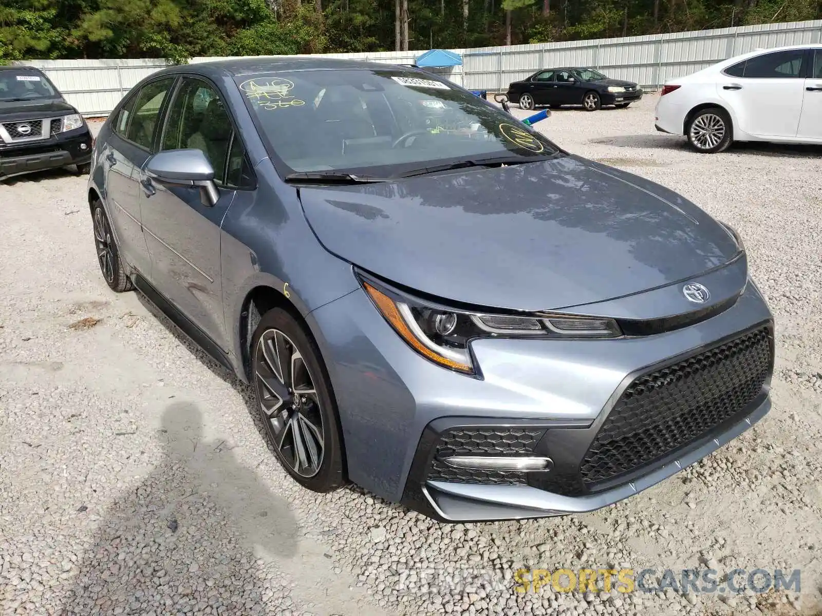 1 Photograph of a damaged car JTDS4RCE7LJ024030 TOYOTA COROLLA 2020