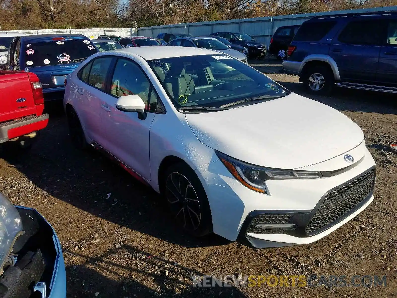 1 Photograph of a damaged car JTDS4RCE7LJ024108 TOYOTA COROLLA 2020