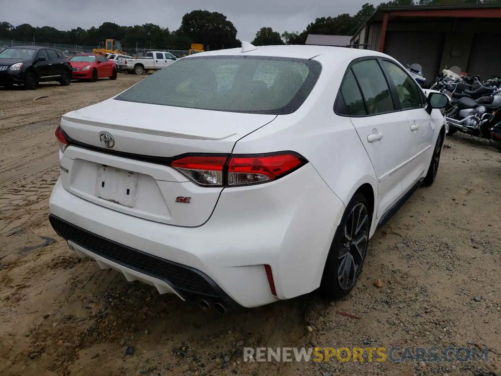 4 Photograph of a damaged car JTDS4RCE7LJ024920 TOYOTA COROLLA 2020